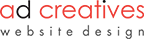 ad creatives website design logo
