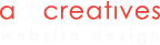 ad creatives website design logo